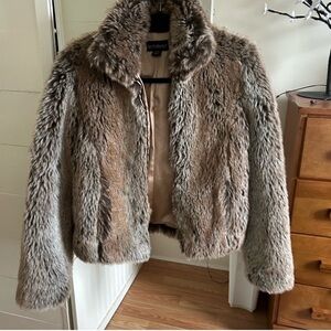 Faux fur le chateau coat